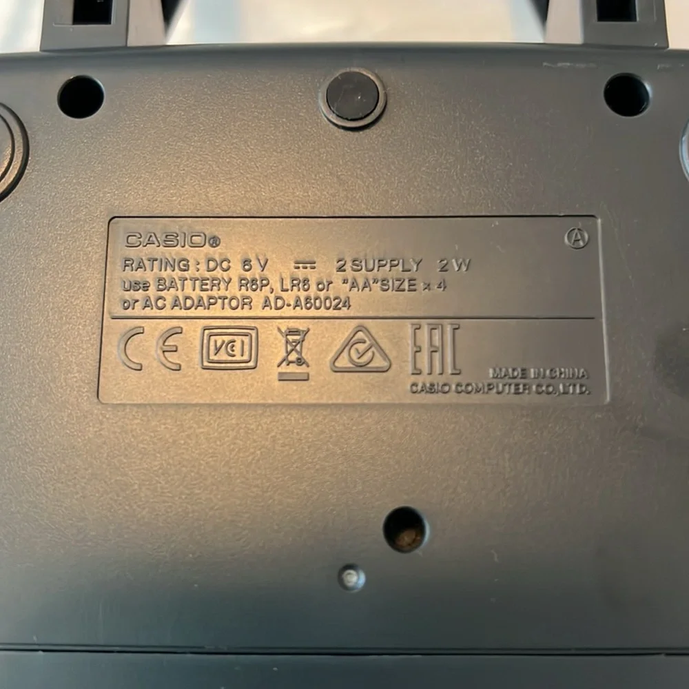 Casio HR-100TM adding machine / printing calculator - Picture 3 of 4